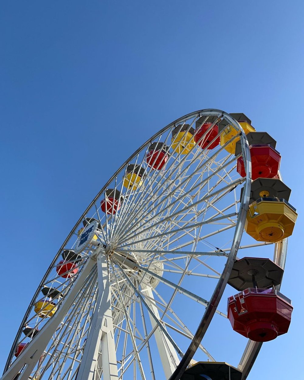 a view of Santa Monica Pier's Ferris Wheel