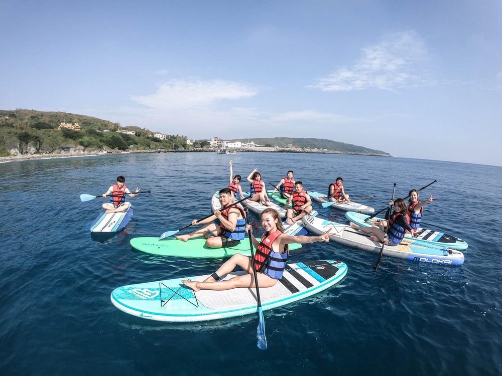 澎湖SUP：山水沙灘