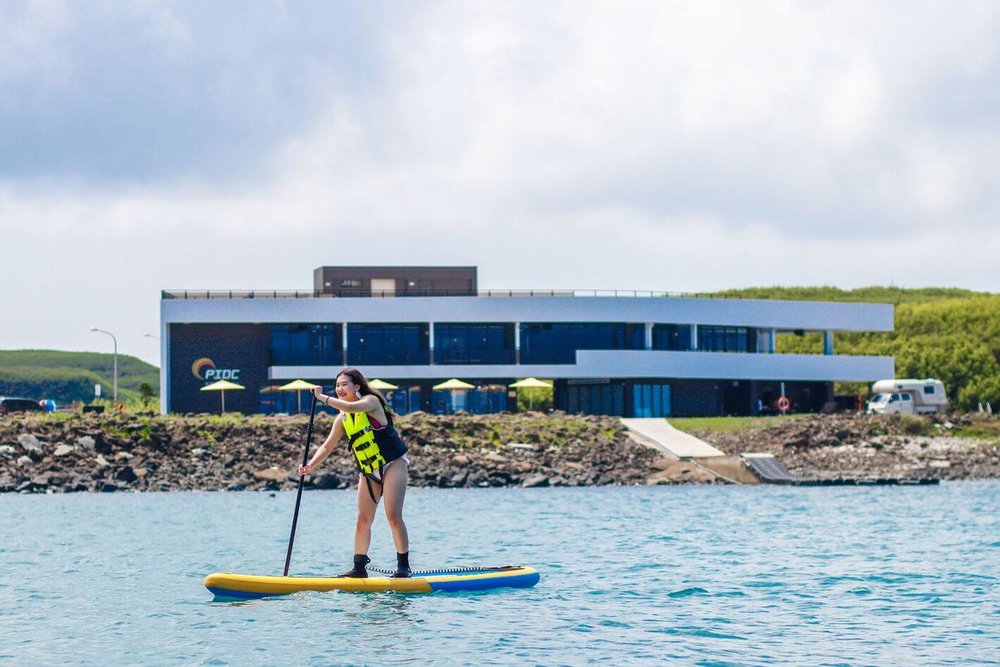 澎湖SUP：青灣情人海灘 