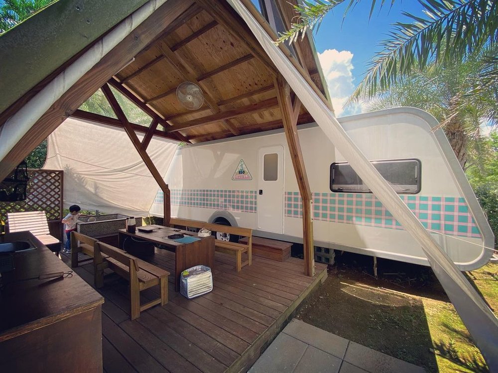 台北露營車：皇后鎮森林風車 House