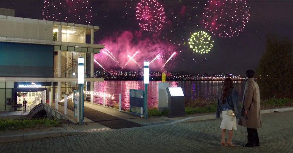 kdrama business proposal filming location seoul korea the river bella cucina han river