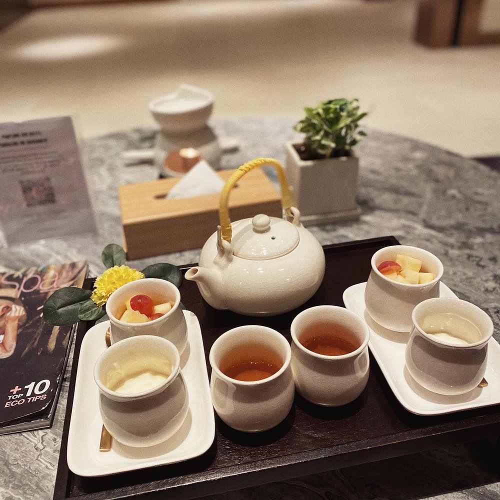 按摩後有精緻貼心的點心,有如去了泰國一樣。 (Instagram @fatpet_natalie)