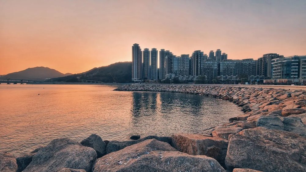 黃昏時來拍攝日落, 景色浪漫醉人。(Instagram @mkkeith)