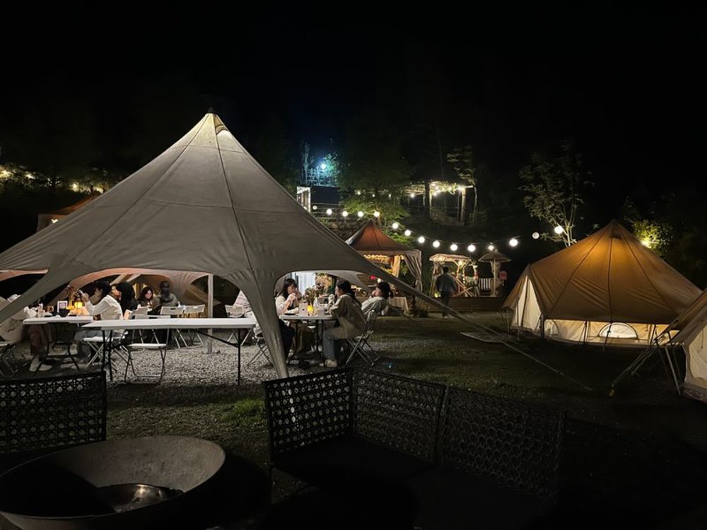 山思雲想 晚上用餐