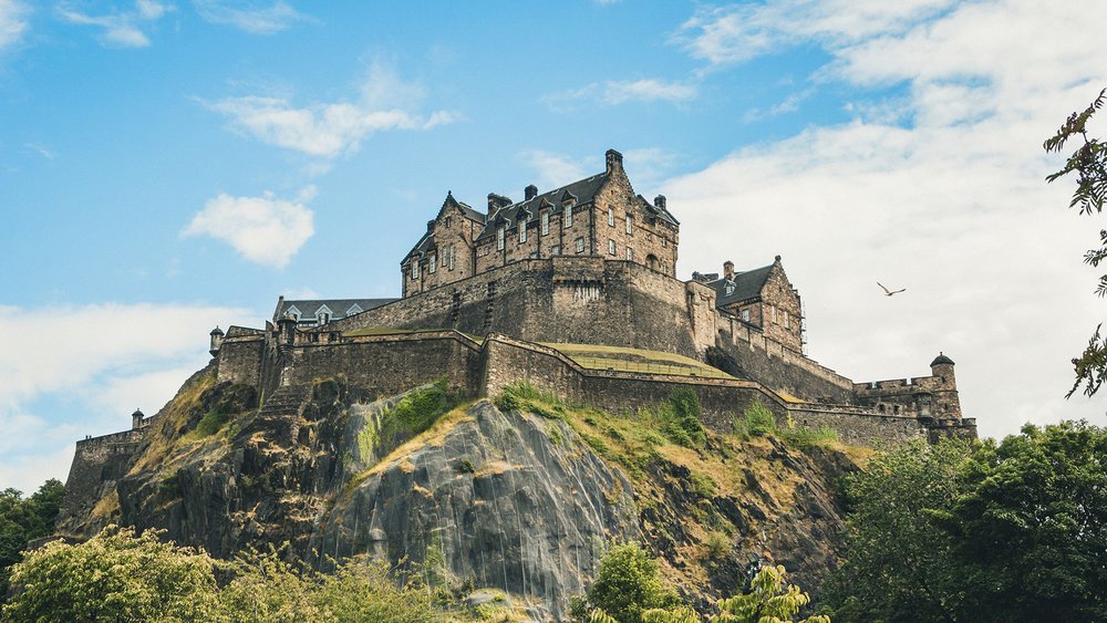 Make the quick trek up to Edinburgh Castle, one of Europe’s oldest fortresses. Credit: Photo by Jörg Angeli]