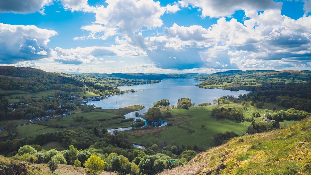 See the largest natural lake in England, Windermere. Credit: Jonny Gios