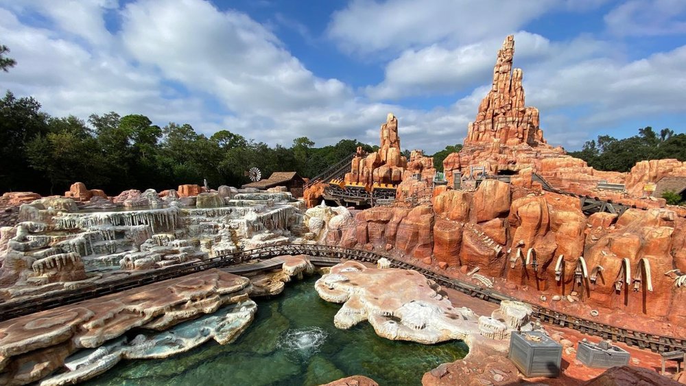 See what it’s like during the Gold Rush Era on the Big Thunder Mountain Railroad. Credits: @disneyscott98