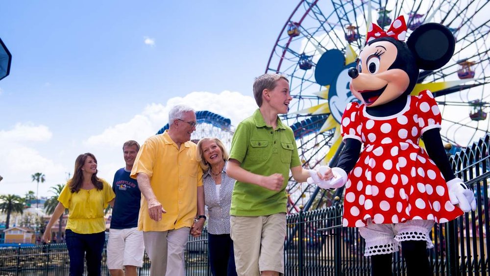 The Pixar Pal-A-Round Ferris wheel is an iconic part of Disneyland and the backdrop to many commemorative photos!