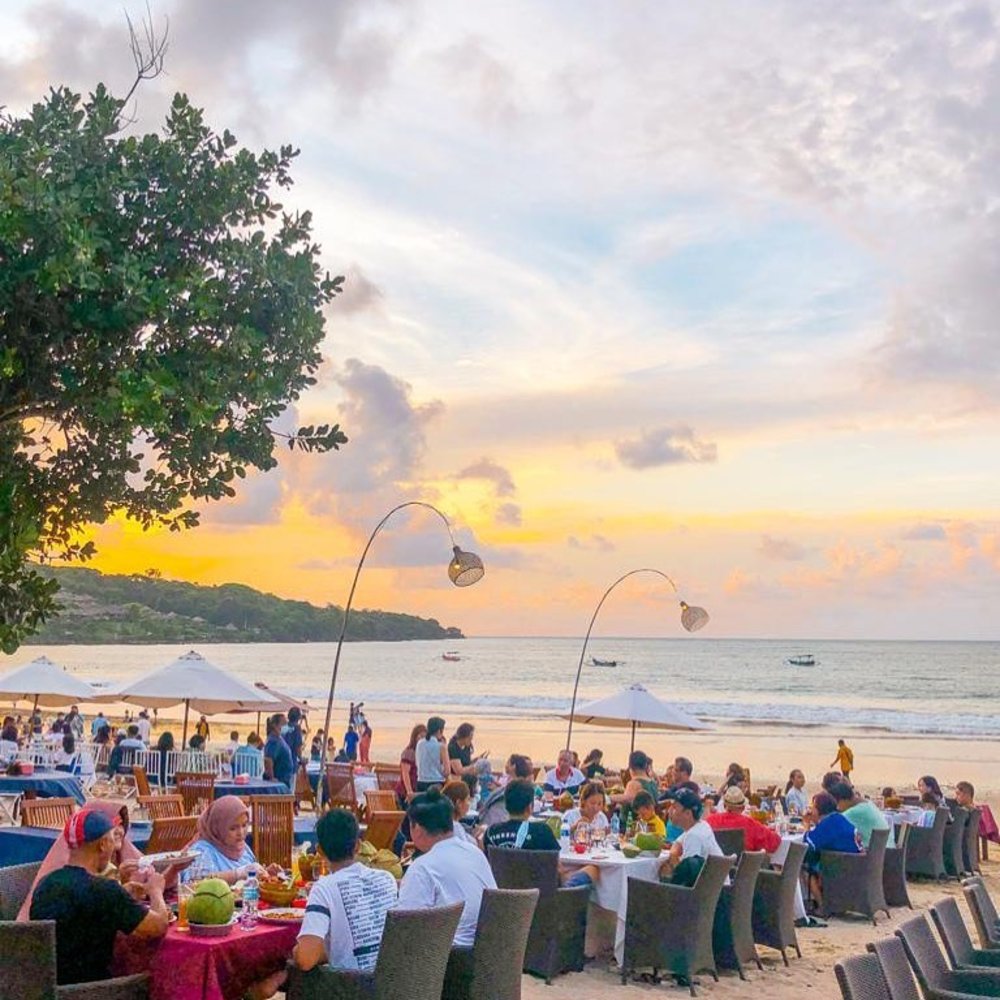 Radja Seafood Cafe Jimbaran 4D3N bali itinerary