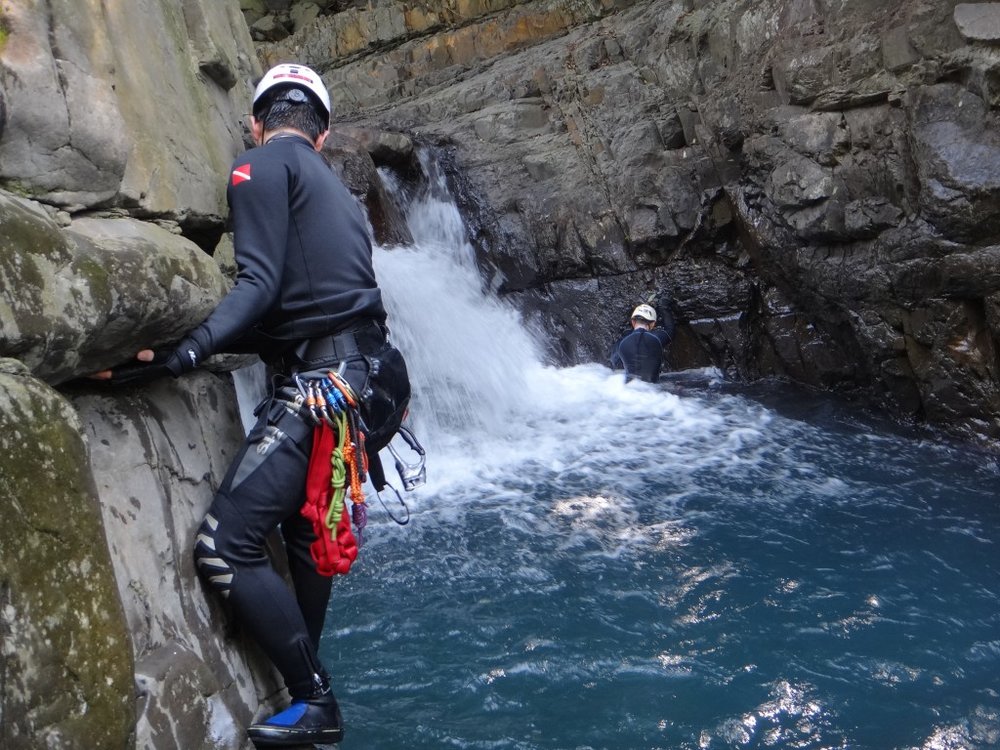 新北三峽中坑溪溯溪