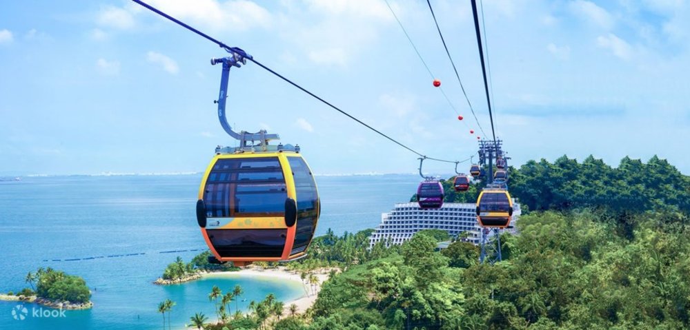 กระเช้าลอยฟ้าสิงคโปร์ (Singapore Cable Car Skypass)
