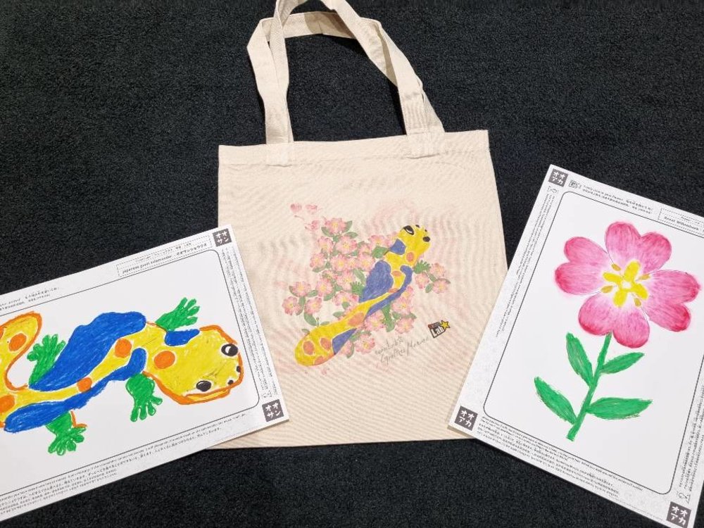 チームラボボーダレス　お絵かきファクトリーの完成作品