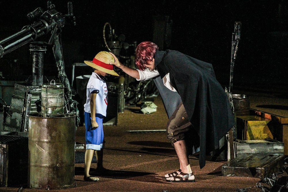 USJ ワンピース・プレミア・サマー ルフィと赤髪