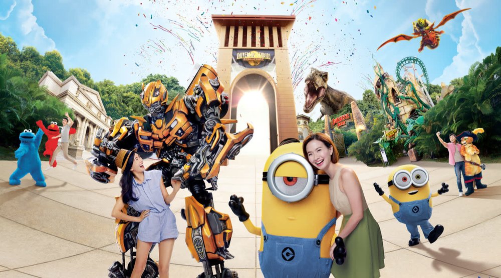 บัตรเข้าสวนสนุกยูนิเวอร์แซล สตูดิโอ สิงคโปร์ (Universal Studios Singapore)