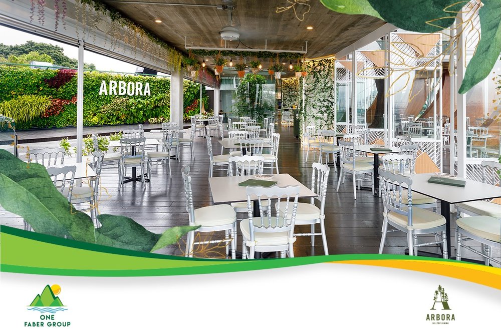 ทานอาหารที่เฟเบอร์ พีค (Faber Peak) หรือ เซ็นโตซ่า (Sentosa)