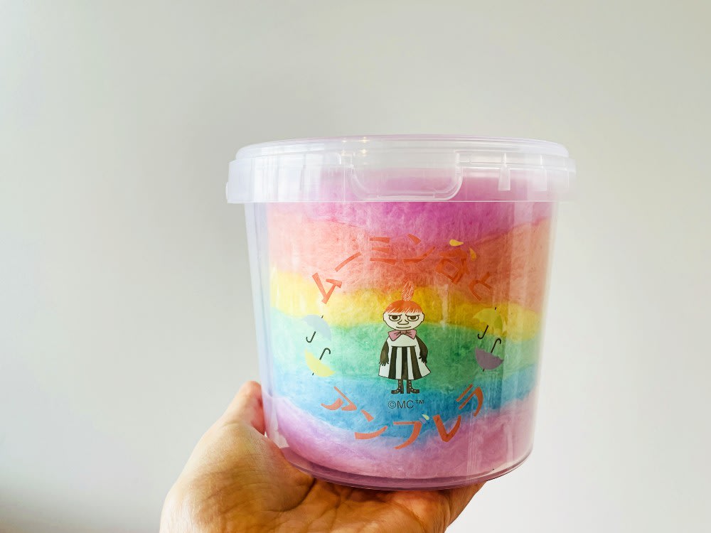 ムーミンバレーパーク アンブレラスカイ レインボーコットンキャンディー 2022