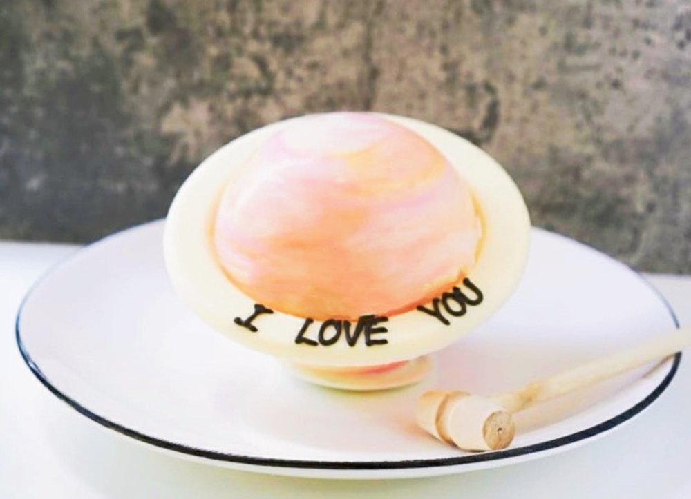 Surprize U 迷你情人粉紅星球蛋糕