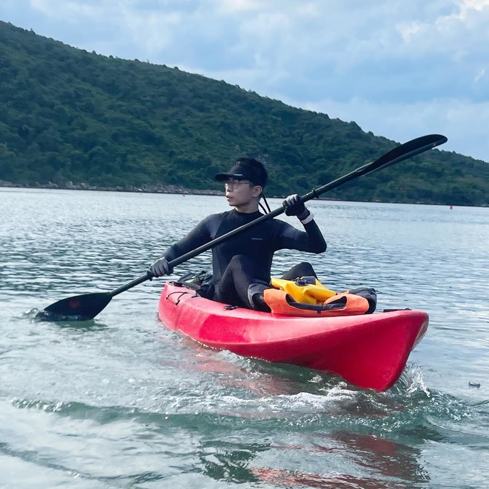 好天時的太陽很猛烈, 最緊要做好防曬措施。(Instagram @febirdray)