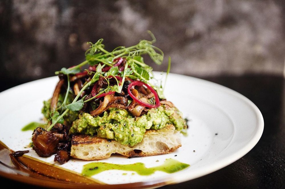 Umami Mushroom Avo Toast