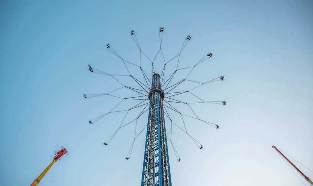 Tallest extreme ride
