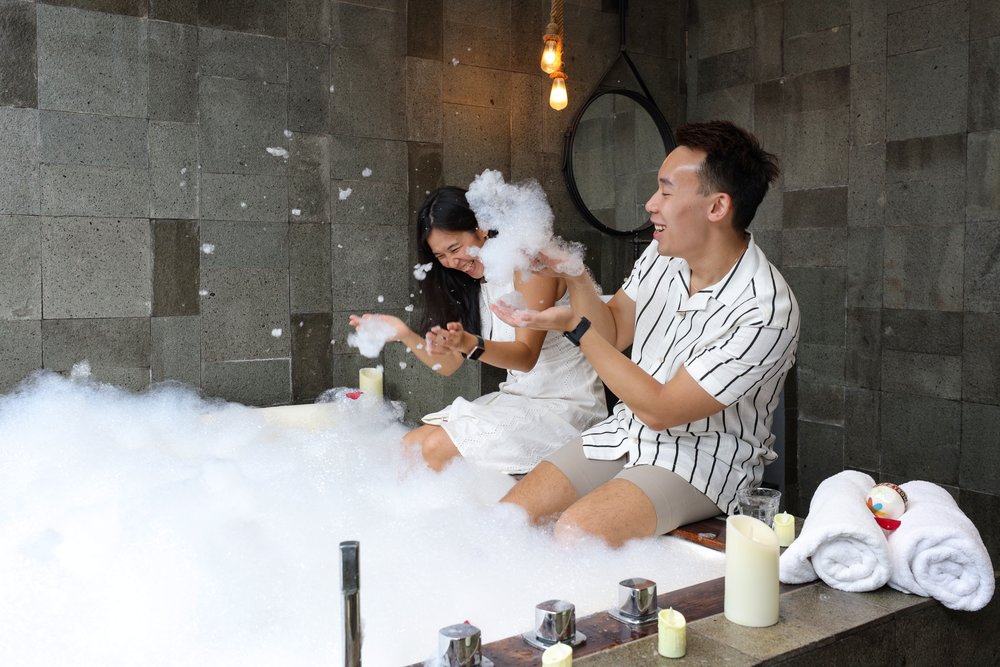 Natra Bintan Deluxe Tent Bathrooom 