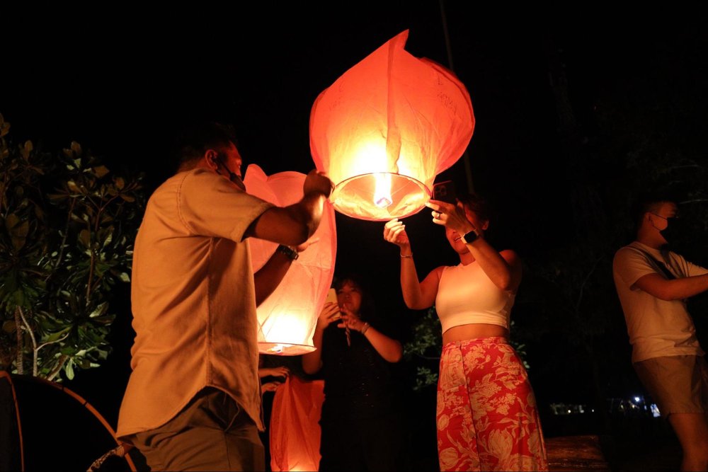 treasure bay bintan sky lantern