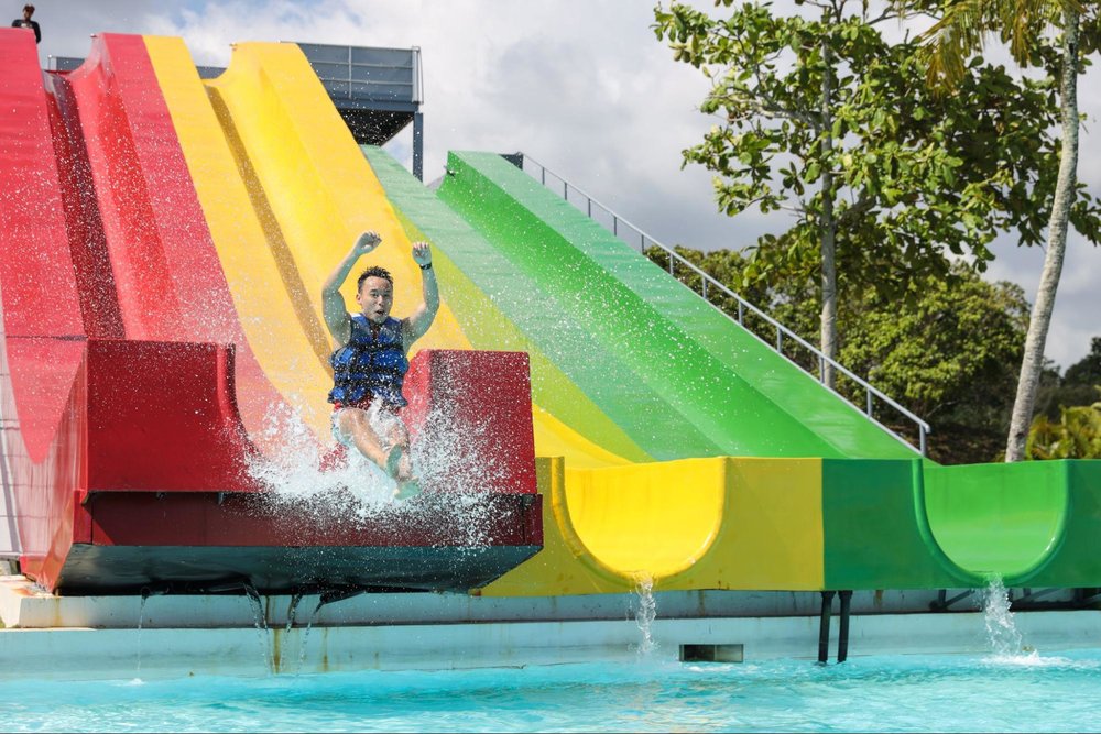 treasure bay bintan slip n slide