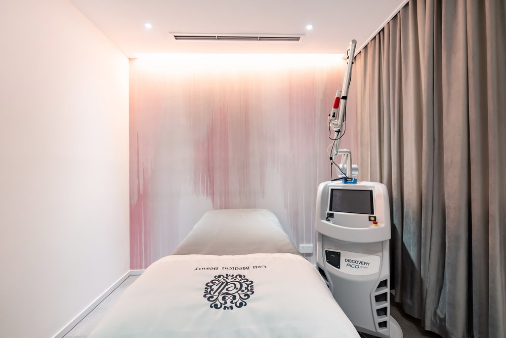 在獨立房間專享個人美容體驗。