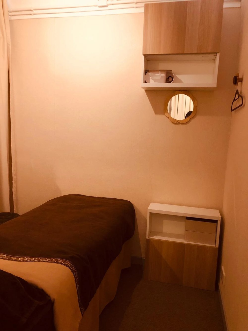 備有獨立房間,私隱永甚高。