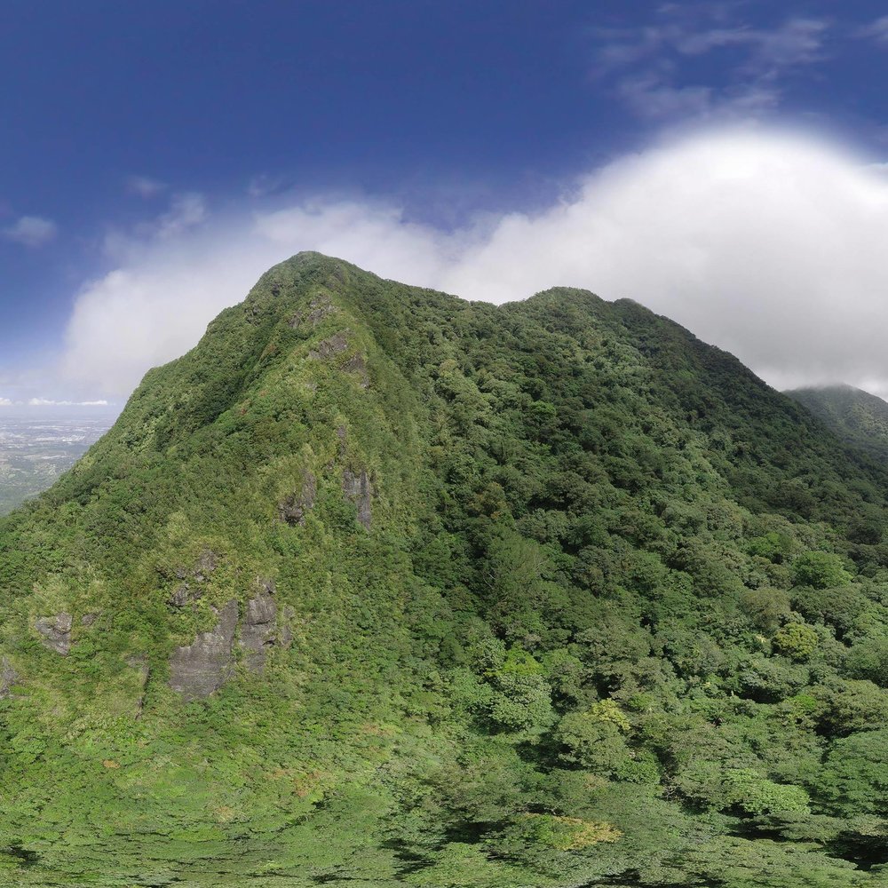 Makiling Lanscape reaching clouds