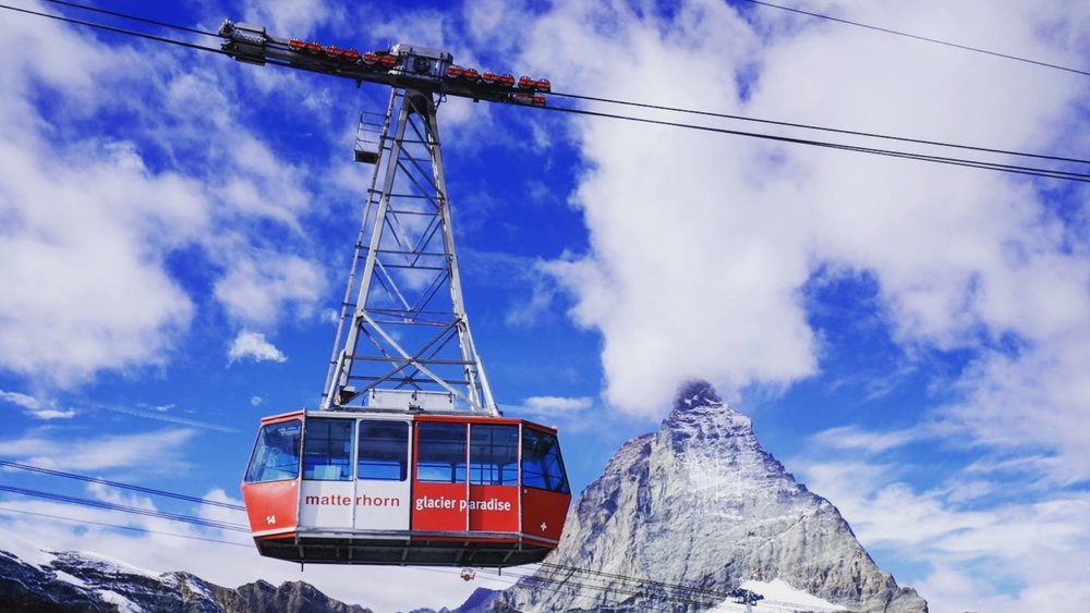 Fun fact: you’ll find the tip of the Matterhorn on the Toblerone’s packaging. Credits: @federicopagiaro on Instagram