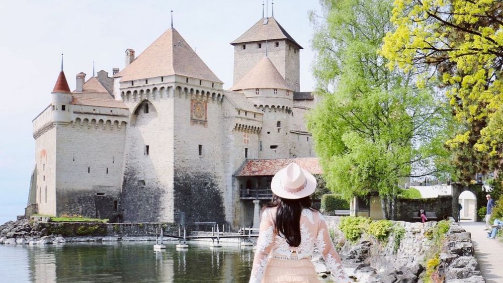 Chateau de Chillon is a product of years of restoration to preserve its mediaeval beauty.  Credit: @nong_noi_ch on Instagram