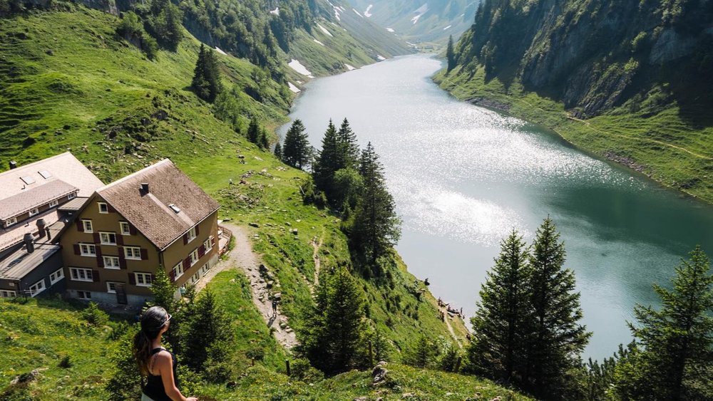 Get rewarded with incredible views when you hike up Saxer Lücke. Credit: danielamunozv
