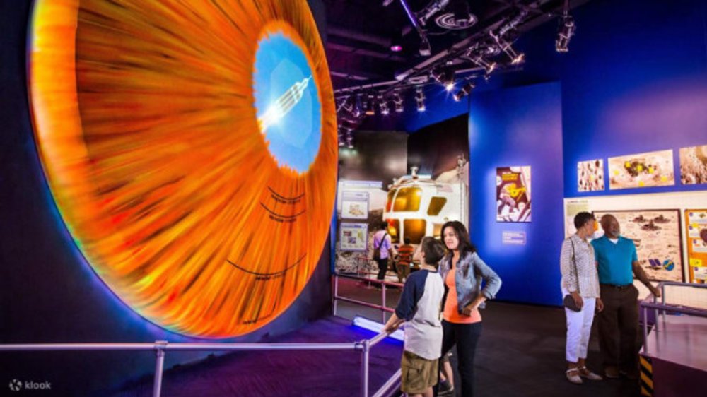 Be in awe of what lies beyond Earth with the space center’s interactive galleries