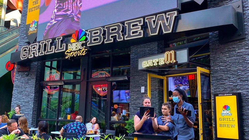 Get your game on at NBC Sports Grill & Brew! Image credits: @caryn_bailey on Instagram