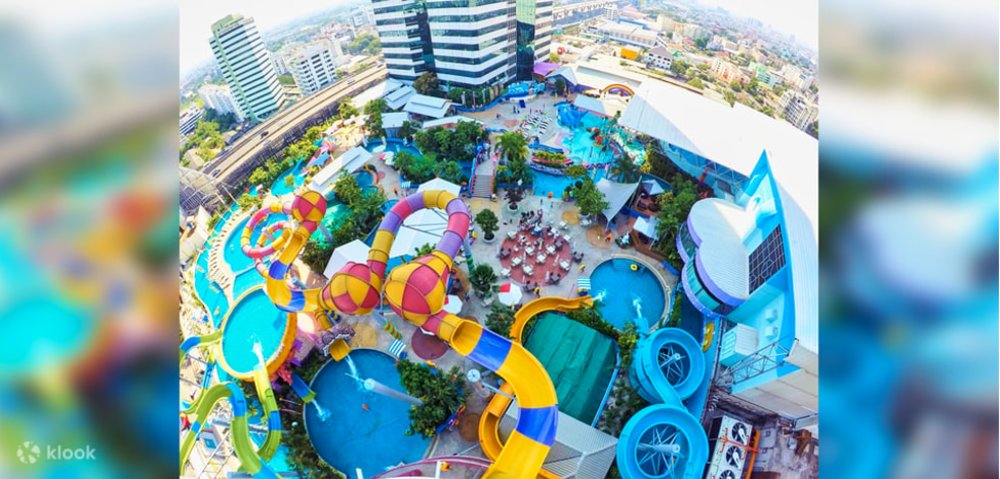 top view of pororo park in thailand