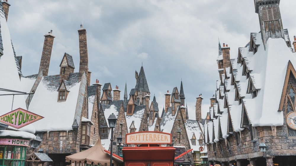 Wizards, witches, and Moaning Myrtle wander around the village.  Image credits: Aditya Vyas on Unsplash