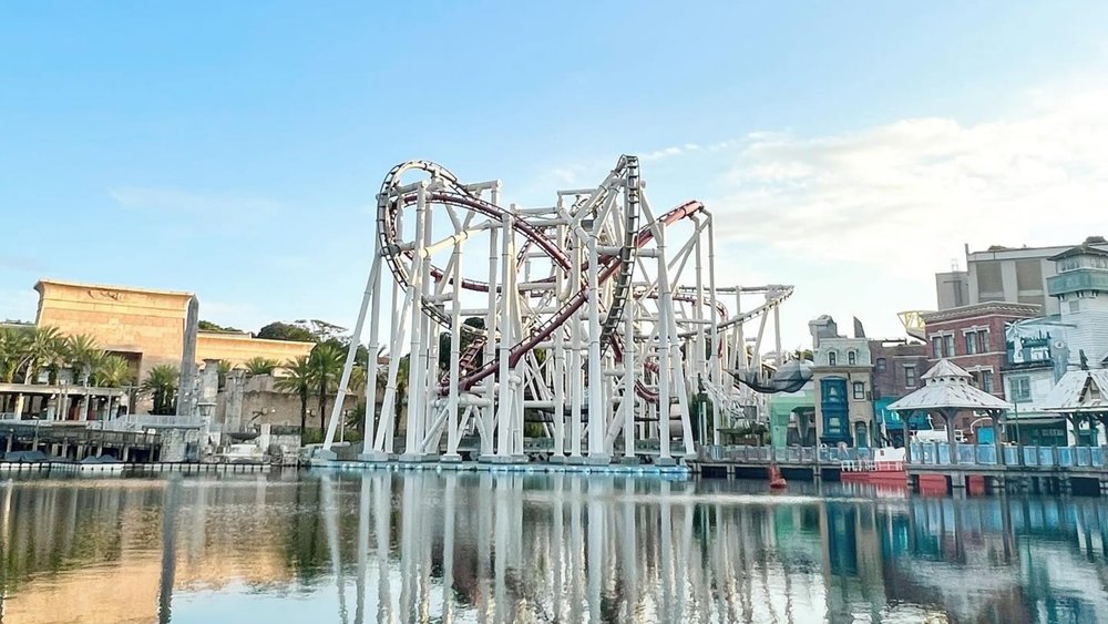 We dare you to try the Cylon track at Battlestar Galactica! Credits: @k_hatchling_k