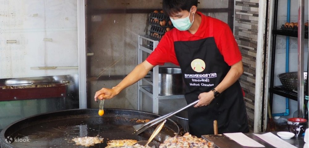 Man Frying Egg