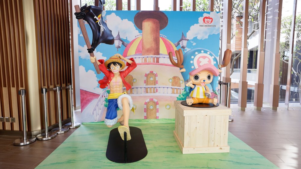 One Piece 海賊王 Staycation 路飛 打卡 西貢 WM 酒店 Klook 酒店大堂 lobby