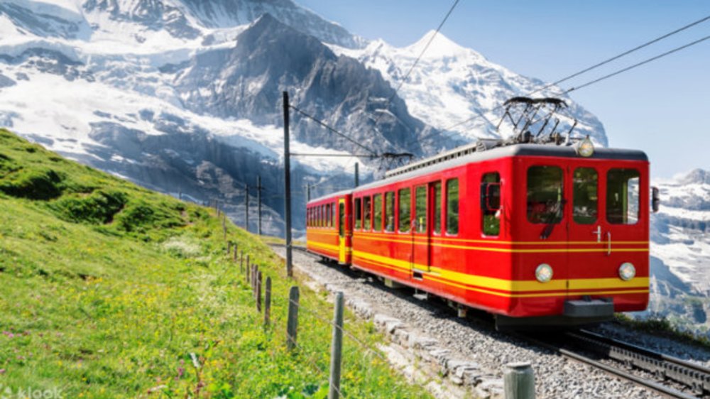 Hop aboard the Swiss train and straight to the Top of Europe!