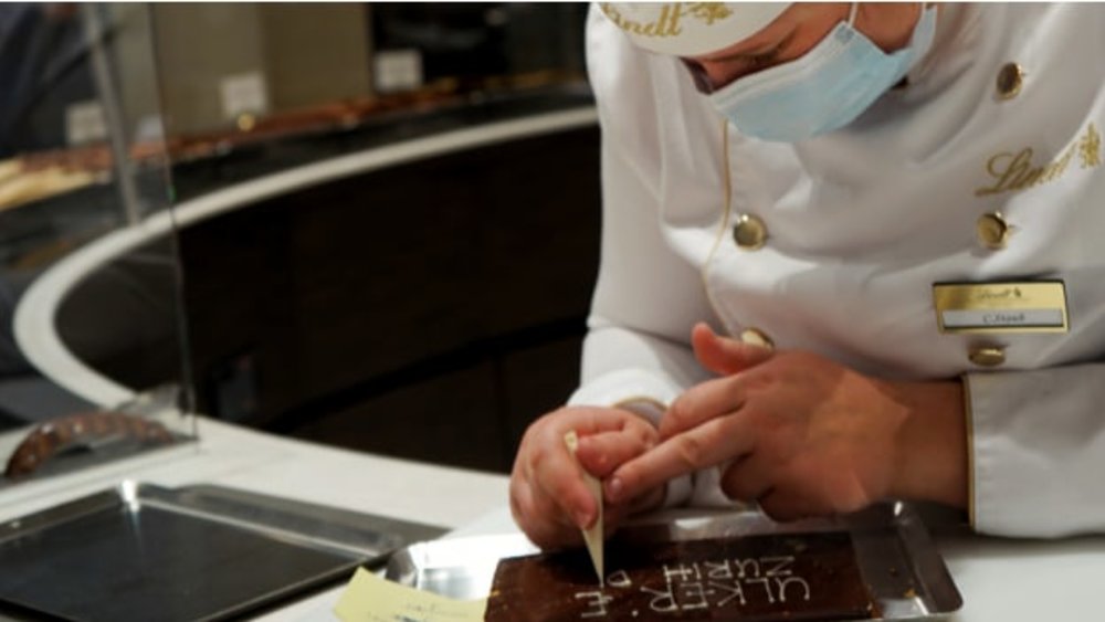 Treat your taste buds to melt-in-your-mouth Lindt Swiss Chocolate!