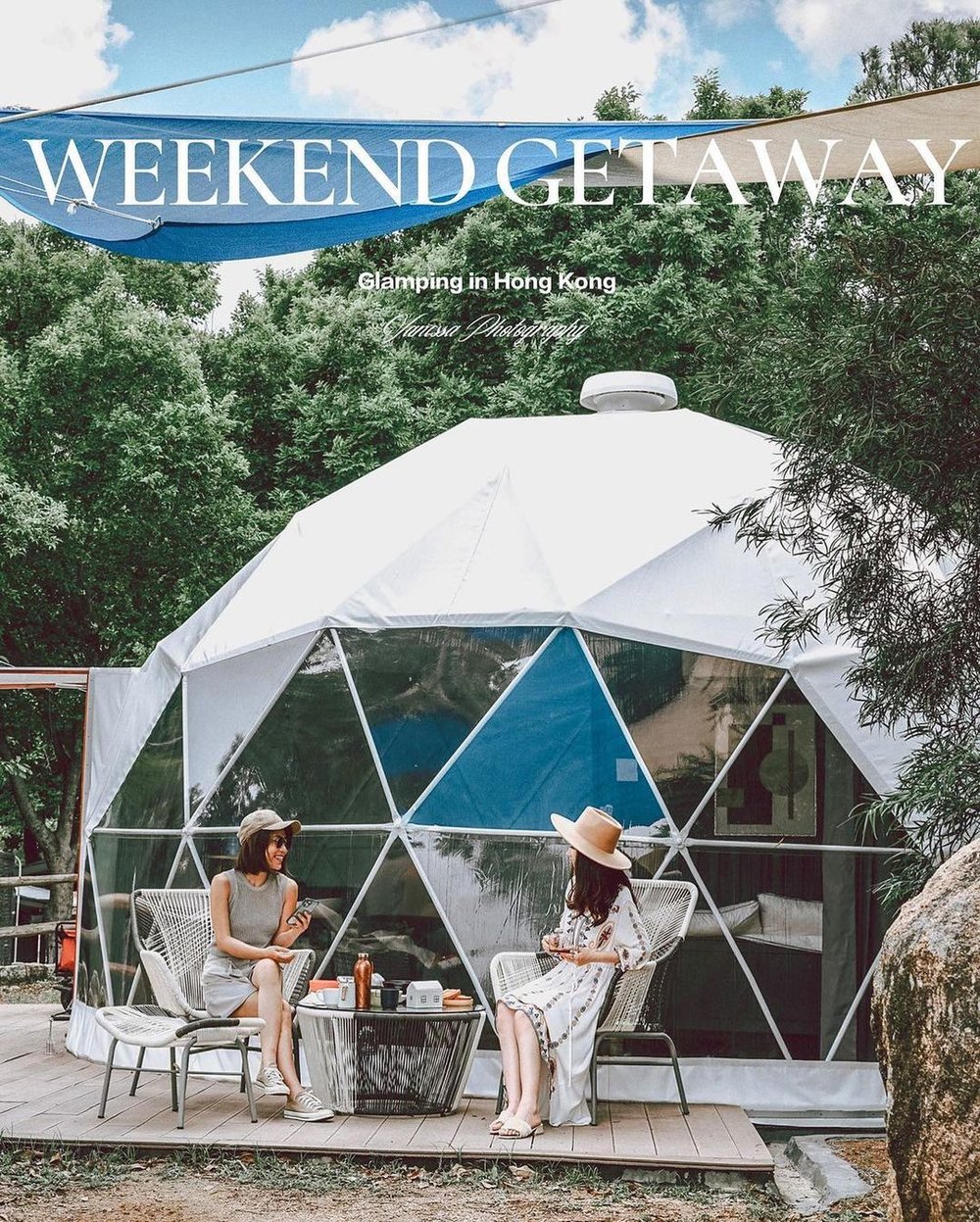 長州 戶外豪華露營 西園 KLOOK GLAMPING 必住超人氣「星海之森」