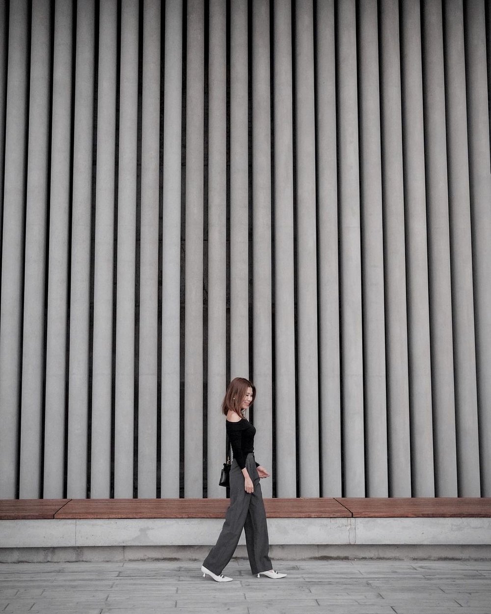 西九文化區M+大樓每個角落均是打卡位（圖片來源：Instagram@amanda__hk）