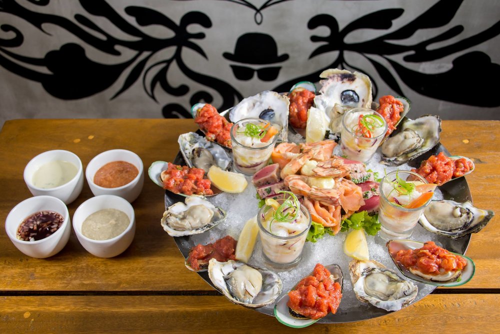 Seafood platter