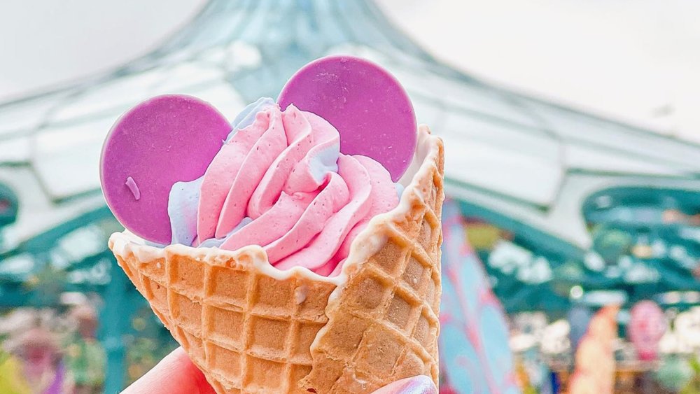 This colourful ice cream cone has become an insta-favourite! Credit: @kats_disneylife on Instagram