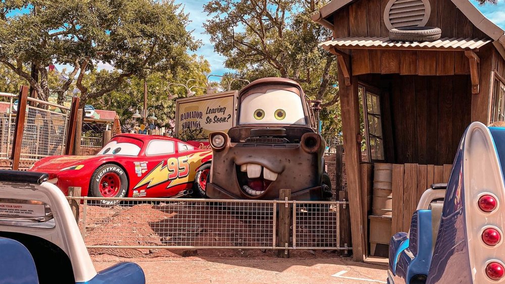 Find this Cars-themed attraction at the park’s Worlds of Pixar zone. Credit: julien.disney
