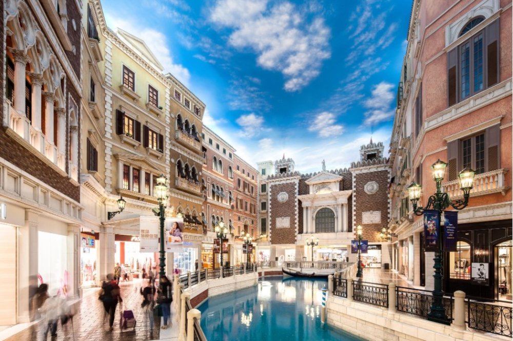 Venice Canal View in Macau