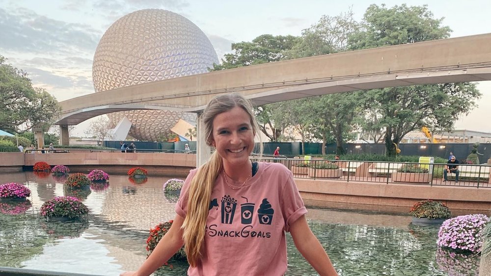 When you see the giant golf ball, you’ll know you’re in EPCOT! Credit: @lifewlittlelearners on Instagram