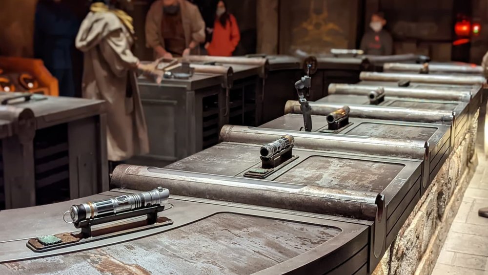 Specialists called the Gatherers will help you decide the heart of your lightsaber Credits: @ricallinson on Instagram